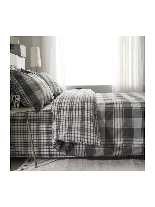 Vesta Home Single Quilt 160x230cm Oslo Black 11.5 Togs