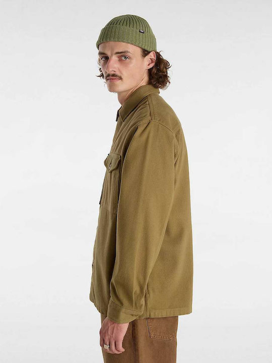 Дълъг Ръкав Overshirt Gothic Маслинен Зелен