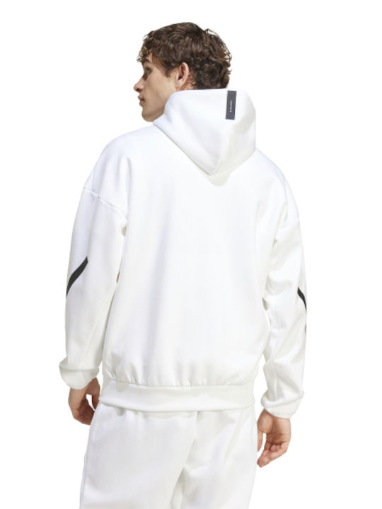 adidas Z.N.E. White with Hood