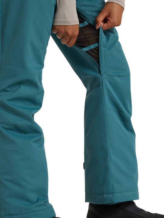 Roxy Snow Diversion ERJTP03276-BPF0 Women's Trousers for Ski & Snowboard Green