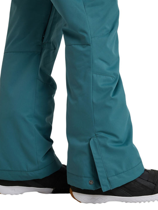 Roxy Snow Diversion ERJTP03276-BPF0 Women's Trousers for Ski & Snowboard Green