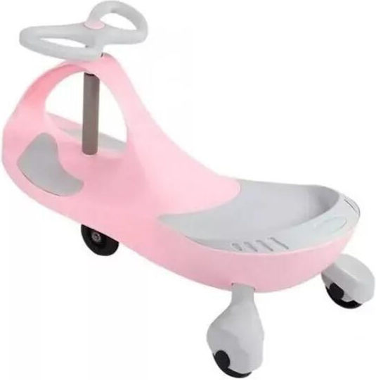 Foot-to-Floor One-Seater Pink Car For 3+ Years
