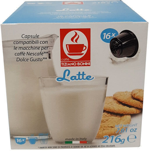 Tiziano Bonini Γάλα Dolce Gusto 16 Τεμ