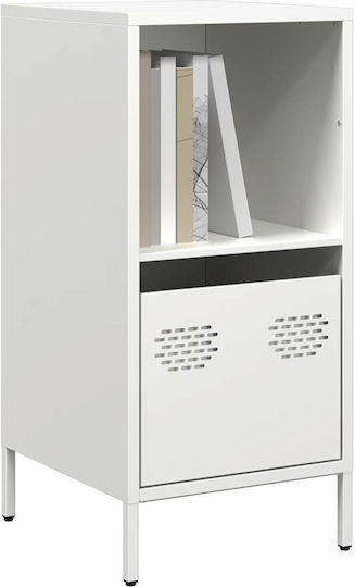 Метален Бюро Шкаф Бял 35x39x73.5см