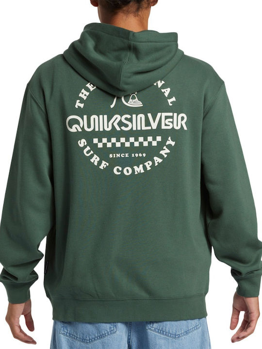Sweatshirt with Hood Green