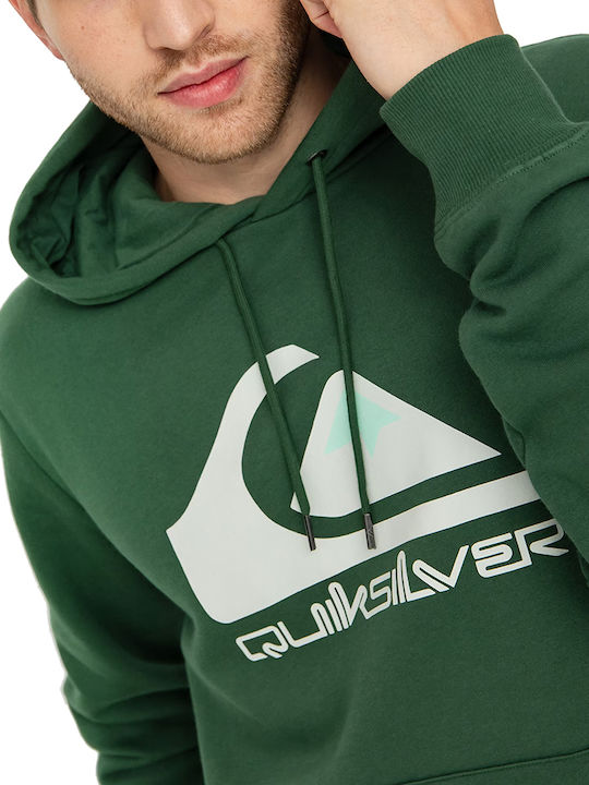 Big Logo Sweatshirt with Hood Green