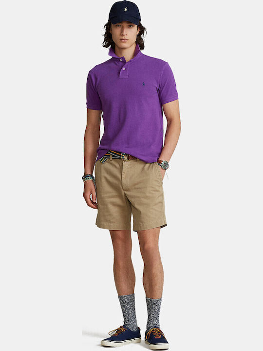 Polo Short Sleeve Blouse Fuchsia