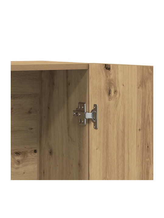 Double Door Wardrobe Oak 70x31x115cm
