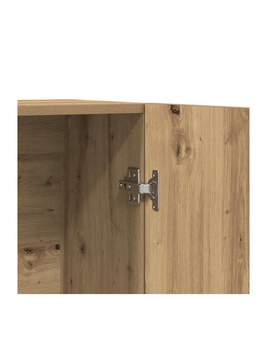 Double Door Wardrobe Oak 70x31x115cm
