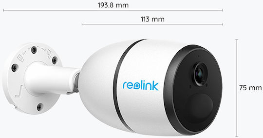 Reolink G340 IP Surveillance Camera 4G 4K Waterproof Battery Powered with Two-Way Communication