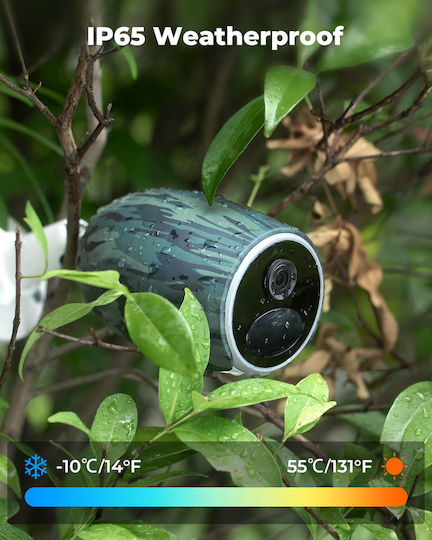 Reolink G340 IP Surveillance Camera 4G 4K Waterproof Battery Powered with Two-Way Communication