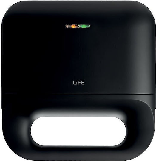 Life Tostaki Sandwichmaker Grill 750W Schwarz