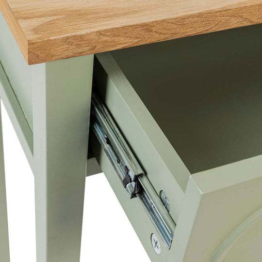 A-s Mohea Wooden Console Table Turquoise L100xW35xH80cm