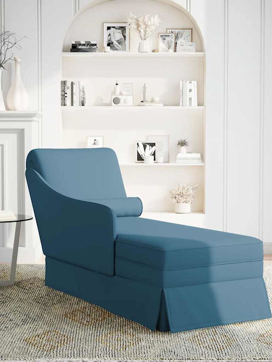 vidaXL Chesterfield Samt Liegestuhl