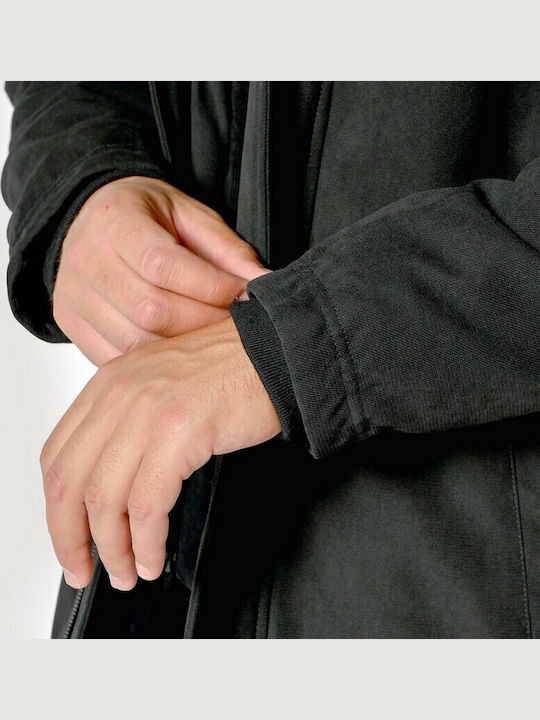 Ärmellos Jacke Schwarz