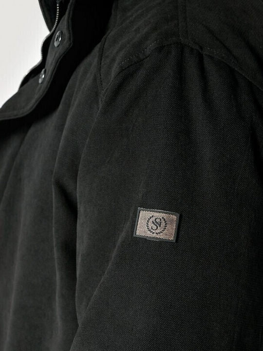 Ärmellos Jacke Schwarz