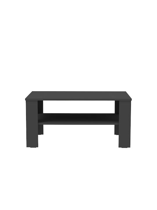 Rectangular Coffee Table Κhofi Wooden Gray L90xW60xH42cm.