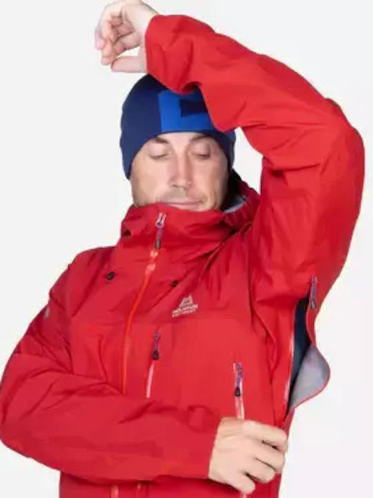 Winter Jacket Hardshell Waterproof and Windproof Red