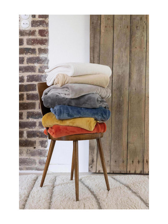 Vivaraise Theo Ριχτάρι Πολυθρόνας Βελουτέ 130x160εκ. Gris Μπεζ 1688017000