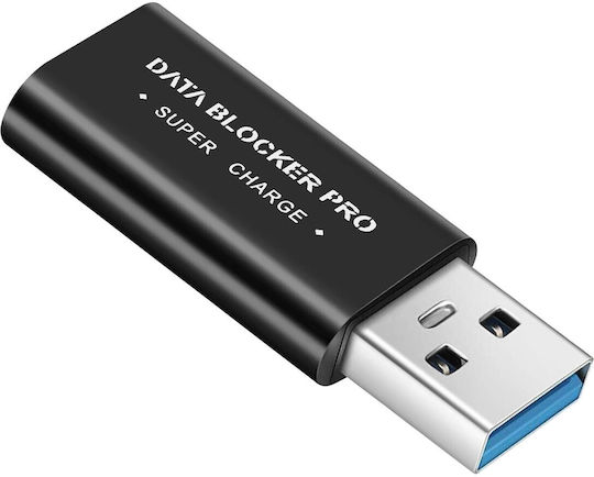 Avizar USB-Datenblocker Super Charge Schwarz