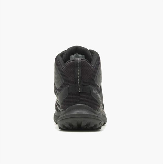 Merrell Militärische Halb-Stiefel aus Mesh Schwarz J005049