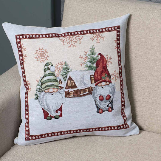 Cotone Christmas Tablecloth Square L140xW140cm.