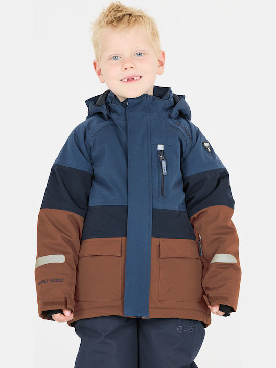 Kinderjacken & Winterjacken Lässig Kurze mit Kapuzen Blau