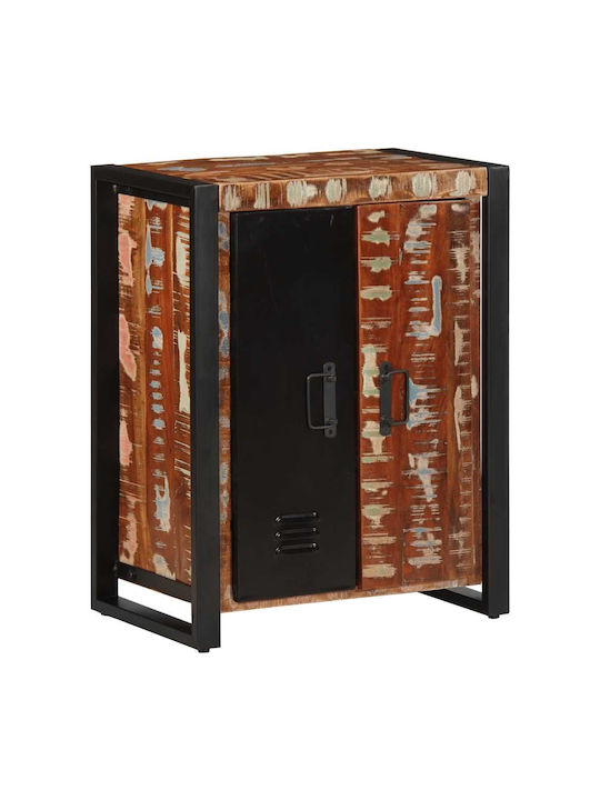 Sideboard made of Solid Wood Colorful 55x35x70cm