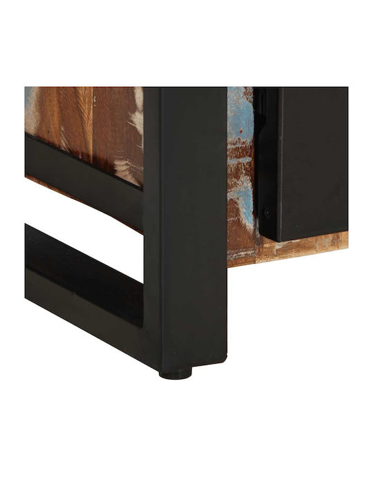 Sideboard made of Solid Wood Colorful 55x35x70cm