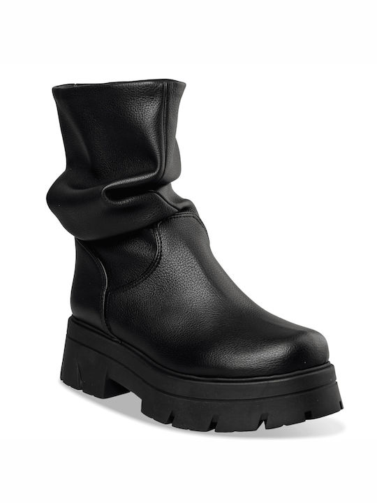 Envie Shoes Boots Black E85-20301-34