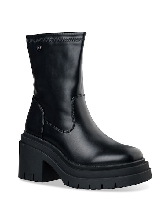 Envie Shoes Boots Black E58-20339-34