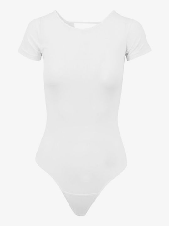 Γυναικείο Κορμάκι με Δαντέλα White