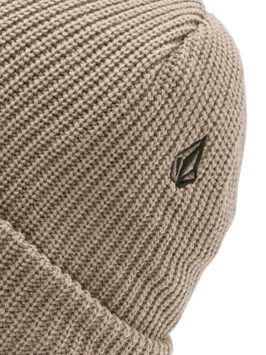 Sweep Lined Beanie Ανδρικός Σκούφος Πλεκτός σε Χακί χρώμα