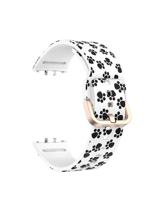Curea Silicon Alb (Galaxy Fit3 - Potrivirea Galaxiei 3)