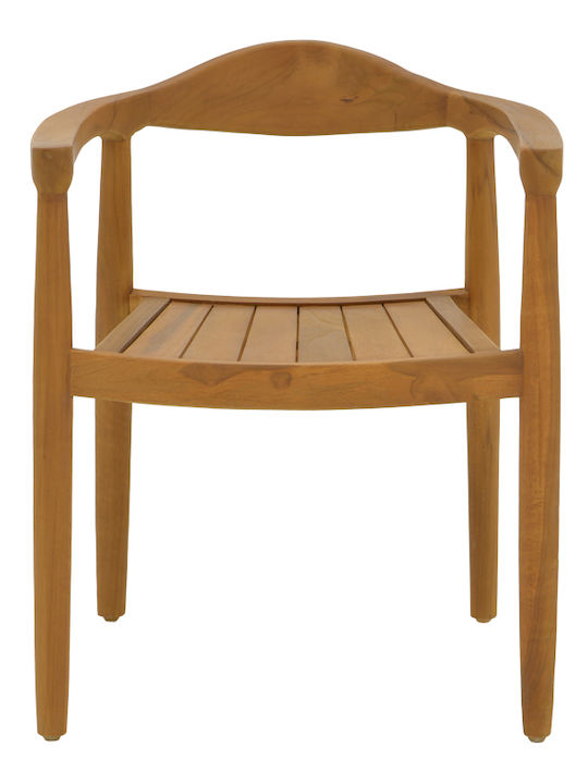 Fotoliu de exterior Lemn Ganny Natural Shade 59x56x71cm