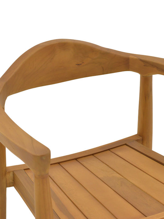 Fotoliu de exterior Lemn Ganny Natural Shade 59x56x71cm