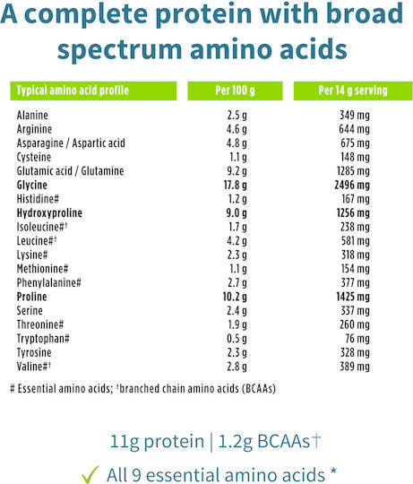iGennus Vegan Pro-Collagen με Βιταμίνη C 500gr