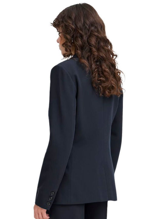 Fransa Women's Blazer Navy Blazer