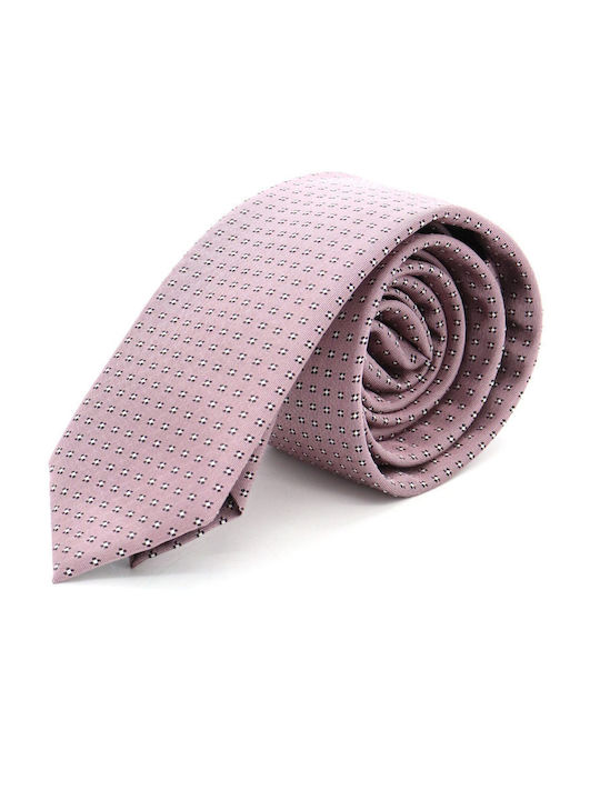 Hugo Boss Men's Tie Printed in Pink Color