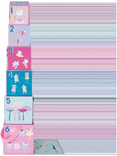 Floss & Rock Играчка за подреждане от дърво за 24++ месеца