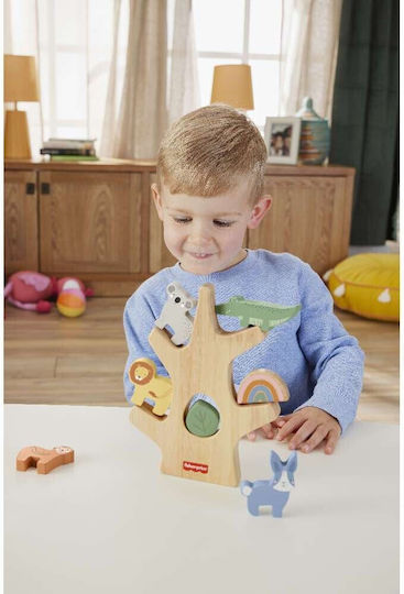 Fisher Price Stacking Toy Balance Tree made of Wood for 18++ Months