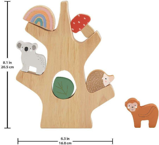Fisher Price Stacking Toy Balance Tree made of Wood for 18++ Months