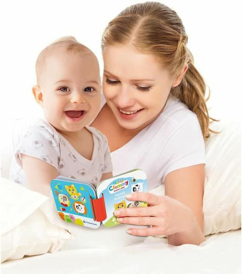 Clementoni Βιβλίο Δραστηριοτήτων Sweet Animals Soft Bricks & Activity Book για 6+ Μηνών