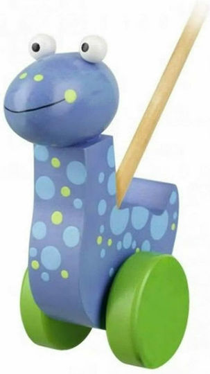 Orange Tree Toys Pull-Along Toy Diplodocus Push Along made of Wood for 12++ Months