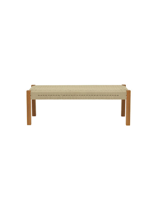 Uma Παγκάκι Εξωτερικού Χώρου Ξύλινο 120x45x40cm