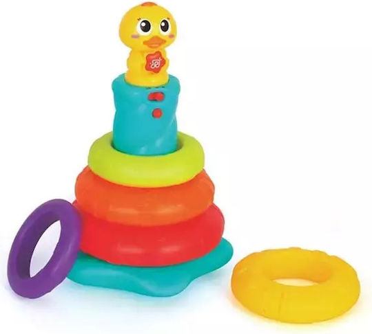 Hola Toys Παιχνίδι Πυραμίδα Παπάκι με Μουσική και Ήχους για 6+ Μηνών