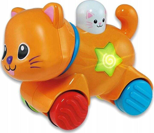 Smily Play Haustiere Push Go Orange Cat 000734