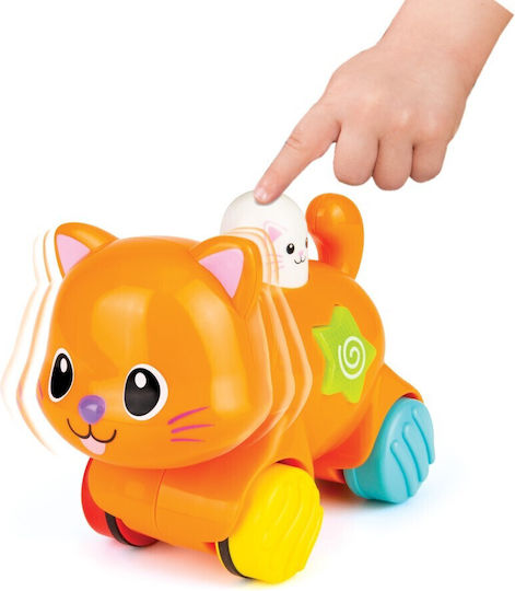 Smily Play Haustiere Push Go Orange Cat 000734