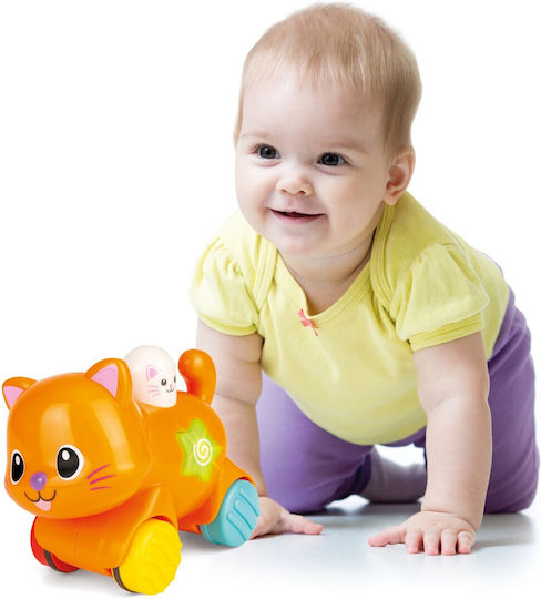 Smily Play Haustiere Push Go Orange Cat 000734