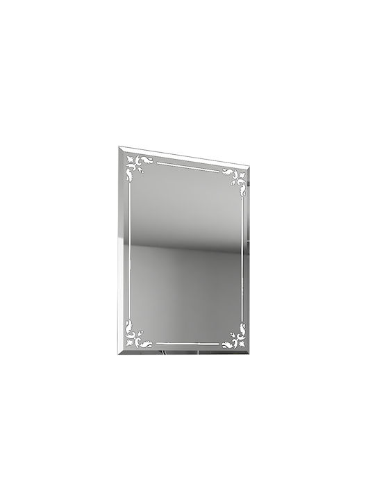 Inter Ceramic Bathroom Mirror 50x70cm